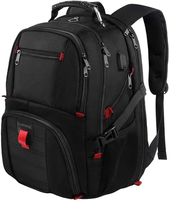 Все проходят водонепроницаемая колледжей сумка авиакомпания одобренный деловой рабочий сумка с USB зарядным портом рюкзак путевые сумки